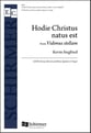 Hodie Christus Natus Est from Vidimus Stellam SATB choral sheet music cover